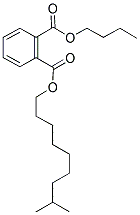 BUTYL ISODECYL PHTHALATE 结构式