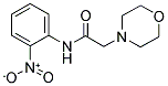 2-MORPHOLIN-4-YL-N-(2-NITROPHENYL)ETHANAMIDE 结构式