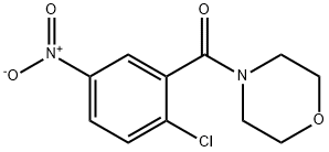 (2-氯-5-硝基-苯基)-吗啉-4-基-甲酮 结构式