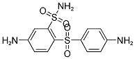 4,4'-DIAMINO-2-SULPHAMOYLDIPHENYLSULPHONE 结构式