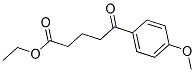 ETHYL 5-(4-METHOXYPHENYL)-5-OXOVALERATE 结构式