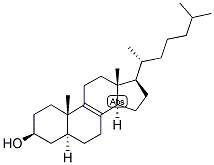 8(9), (5-ALPHA)-CHOLESTEN-3-BETA-OL 结构式