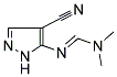 N'-(4-CYANO-1H-PYRAZOL-5-YL)-N,N-DIMETHYLIMINOFORMAMIDE 结构式