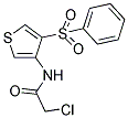 N1-[4-(PHENYLSULFONYL)-3-THIENYL]-2-CHLOROACETAMIDE 结构式