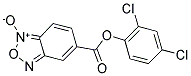 5-[(2,4-DICHLOROPHENOXY)CARBONYL]-2,1,3-BENZOXADIAZOL-1-IUM-1-OLATE 结构式