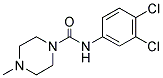 N-(3,4-Dichlorophenyl)(4-methylpiperazinyl)formamide 结构式