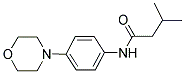 3-METHYL-N-(4-MORPHOLINOPHENYL)BUTANAMIDE 结构式
