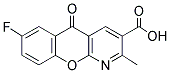 6-FLUORO-2-METHYL-10-OXO-10H-9-OXA-1-AZA-ANTHRACENE-3-CARBOXYLIC ACID 结构式