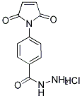3-MALEIMIDOBENZOIC ACID HYDRAZIDE HYDROCHLORIDE 结构式