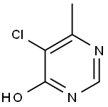 5-CHLORO-6-METHYLPYRIMIDIN-4-OL 结构式