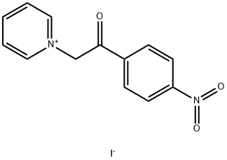 1-[2-(4-NITROPHENYL)-2-OXOETHYL]PYRIDINIUM IODIDE 结构式