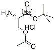 H-SER(AC)-OTBU HCL 结构式