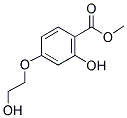 4-(2-羟乙氧基)水杨酸甲酯 结构式