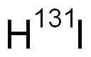 IODINE-131 结构式