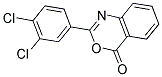 2-(3,4-DICHLOROPHENYL)-4H-3,1-BENZOXAZIN-4-ONE 结构式