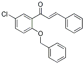 1-[2-(Benzyloxy)-5-chlorophenyl]-3-phenylprop-2-en-1-one 结构式