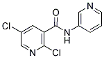 N3-(3-PYRIDYL)-2,5-DICHLORONICOTINAMIDE 结构式