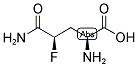 L-ERYTHRO-4-FLUOROGLUTAMINE 结构式