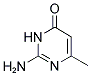 2-AMINO-6-METHYL-4(3H)-PYRIMIDINONE 结构式