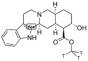 Rauwolscine, [methyl-3H]- 结构式