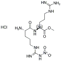 H-Arg(NO2)-Arg-OMe HCl 结构式