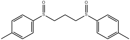 (4-METHYLPHENYL)(3-[(4-METHYLPHENYL)SULFINYL]PROPYL)OXO-LAMBDA4-SULFANE 结构式