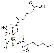 PROSTAGLANDIN D2, [5,6,8,9,12,14,15-3H] 结构式