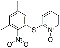 2-[(3,5-DIMETHYL-2-NITROPHENYL)THIO]PYRIDINIUM-1-OLATE 结构式