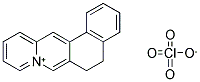 5H,6H-Benzo[f]pyrido[1,2-b]isoquinolinium perchlorate 结构式