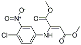 DIMETHYL 2-(4-CHLORO-3-NITROANILINO)BUT-2-ENEDIOATE 结构式
