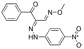 2-[2-(4-NITROPHENYL)HYDRAZONO]-3-OXO-3-PHENYLPROPANAL O-METHYLOXIME 结构式