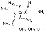 AMMONIUM REINECKATE TRIHYDRATE 结构式