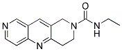 [(ETHYLAMINO)CARBONYL]-1,2,3,4-TETRAHYDROPYRIDO[4,3-B][1,6]NAPHTHYRIDINE 结构式