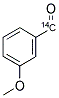 3-Anisaldehyde [carbonyl 14C] 结构式