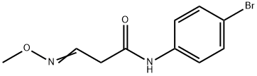 N-(4-BROMOPHENYL)-3-(METHOXYIMINO)PROPANAMIDE 结构式