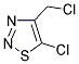 5-氯-4-(氯甲基)-1,2,3-噻二唑 结构式