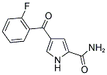 4-(2-FLUORO-BENZOYL)-1H-PYRROLE-2-CARBOXYLIC ACID AMIDE 结构式