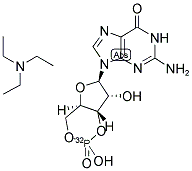 CGMP 32P TRIETHYLAMMONIUM SALT 结构式