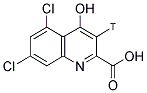 DICHLOROKYNURENIC ACID, 5,7-[3-3H]- 结构式