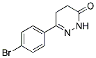 6-(4-溴苯基)-4,5-二氢哒嗪-3(2H)-酮 结构式