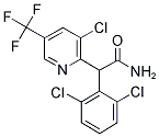 2-[3-CHLORO-5-(TRIFLUOROMETHYL)-2-PYRIDINYL]-2-(2,6-DICHLOROPHENYL)ACETAMIDE 结构式