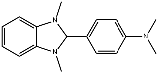1,3-二甲基-2-苯基-2,3-二氢-1H-苯并咪唑 结构式