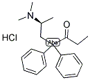 S(+)-METHADONE HYDROCHLORIDE 结构式