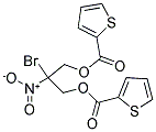2-Bromo-2-nitro-3-[(2-thienylcarbonyl)oxy]propyl thiophene-2-carboxylate 结构式