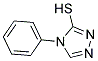 4-PHENYL-4H-1,2,4-TRIAZOLE-3-THIOL 结构式