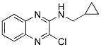 N2-CYCLOPROPYLMETHYL-3-CHLOROQUINOXALIN-2-AMINE 结构式
