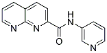 N-(3-PYRIDINYL)-1,8-NAPHTHYRIDINE-2-CARBOXAMIDE 结构式