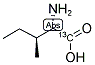 L-异亮氨酸-1-13C 结构式