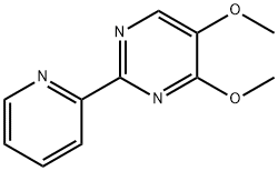 4,5-DIMETHOXY-2-(2-PYRIDINYL)PYRIMIDINE 结构式