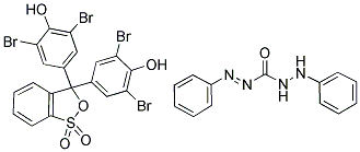 DIPHENYLCARBAZONE-BROMOPHENOL BLUE 结构式